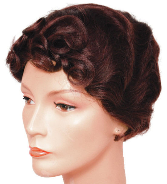 Women's Wig Fingerwave T99 With Curl Dark Auburn 33