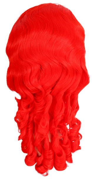 Women's Wig Clown Southern Belle Clown Red