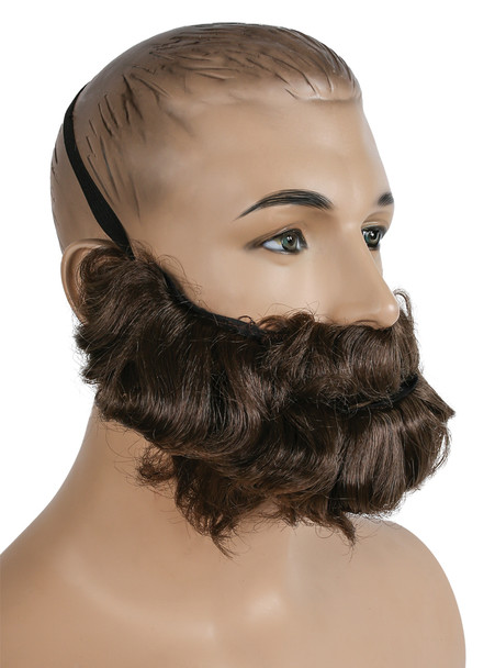 Men's Wig Biblical Beard Special Bargain Brown