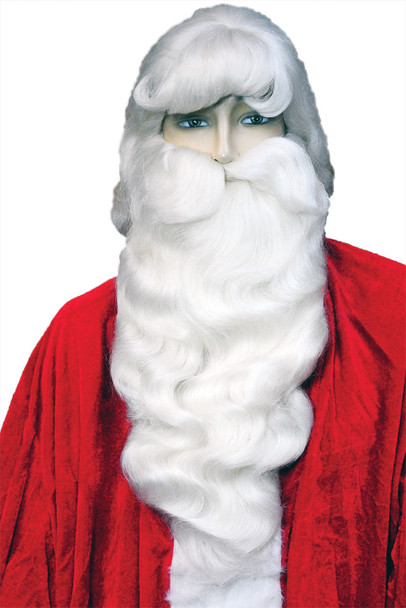 Men's Wig Santa Set Yak 004Y White