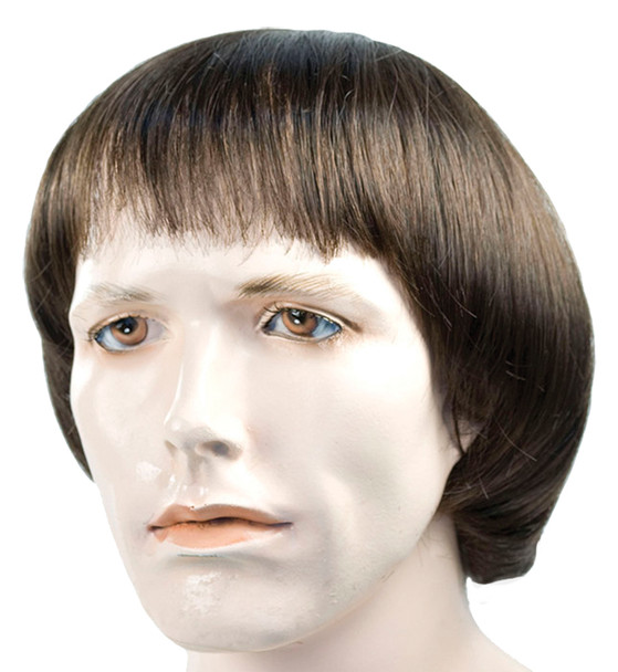 Men's Wig Mushroom Medium Brown