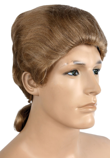 Men's Wig Ponytail Ash Blonde 16