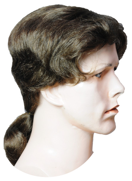 Men's Wig Ponytail Light Brown