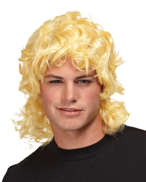 Men's Wig Mullet Blonde