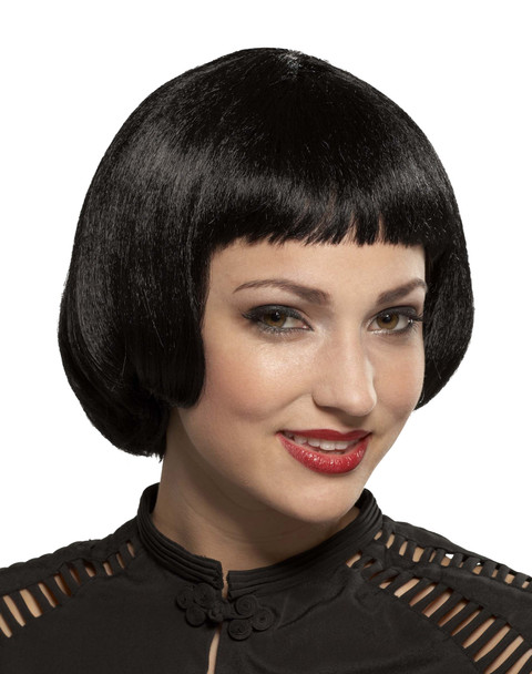 Women's Wig Flapper Sassy Black