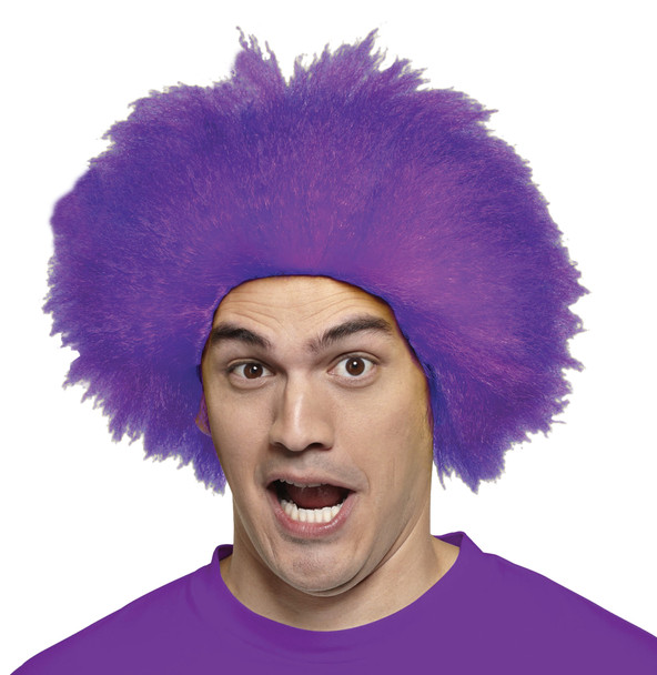 Men's Wig Fun Purple