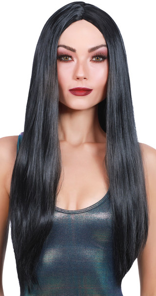 Women's Wig Long Straight Black