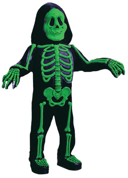 Toddler Color Bones Green Baby Costume