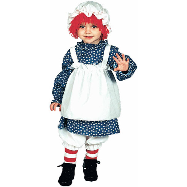 Girl's Raggedy Ann Child Costume