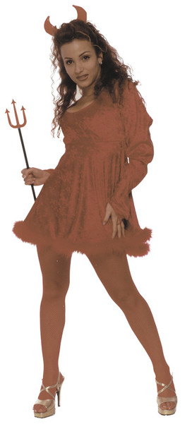 Women's Red Hot Devil Adult Costume