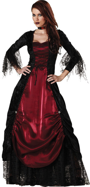 Women's Gothic Vampiress Adult Costume