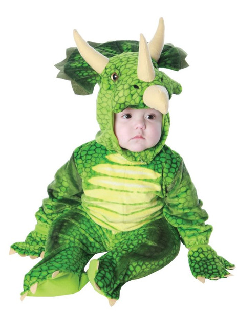 Toddler Green Triceratops Baby Costume