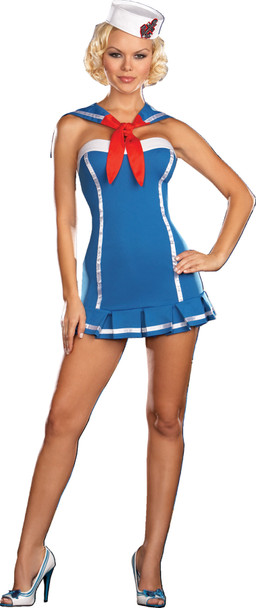 Women's Sailor Stormy Sky Adult Costume