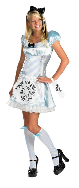 Girl's Alice-Alice In Wonderland Tween Costume