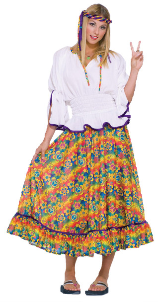 Women's Woodstock Girl Adult Costume
