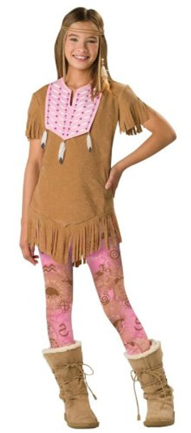 Girl's Sassy Indian Tween Costume