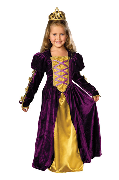 Girl's Regal Queen Child Costume