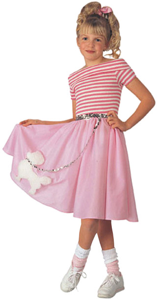 Girl's Nifty Fifties Child Costume