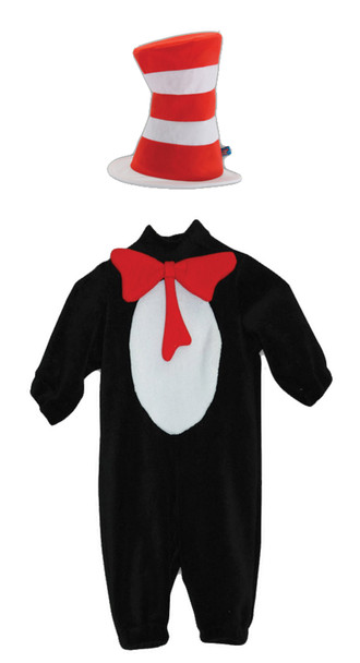 Toddler Cat In Hat Baby Costume