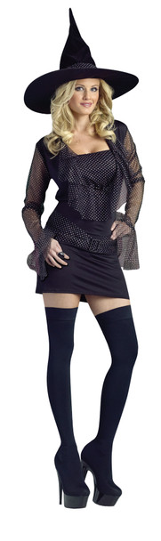 Women's Sparkle Witch Adult Costume