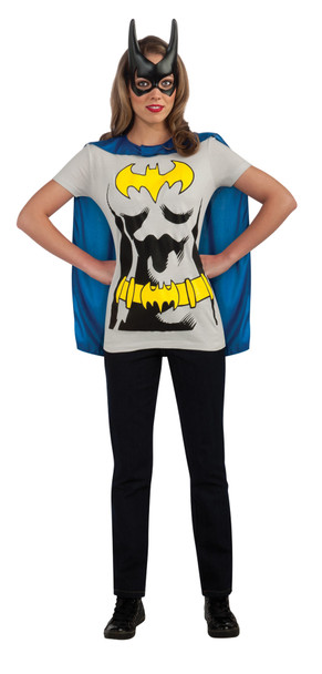 Women's Sexy Batgirl T-Shirt Adult Costume
