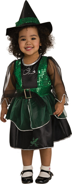 Girl's Wicked Witch-Wizard Of OZ Child Costume