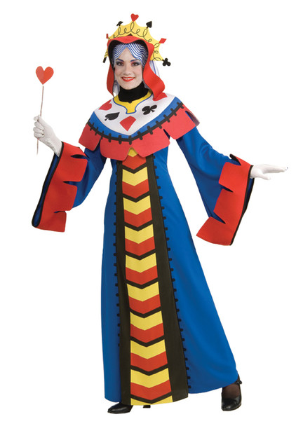 Women's Playing Card Queen Adult Costume