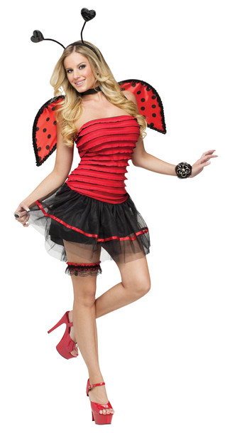 Women's LadyBug Adult Costume