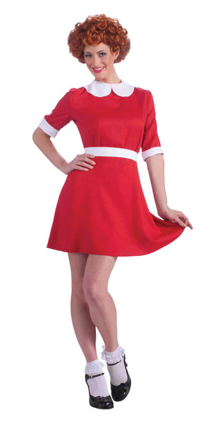 Women's Annie Adult Costume