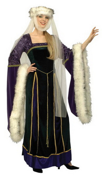 Women's Medieval Lady Adult Costume