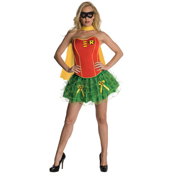 Women's Robin Flirty Corset Adult Costume