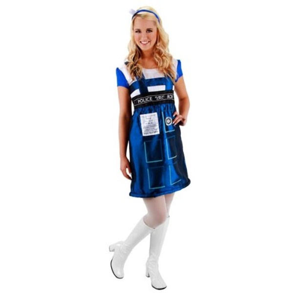 Women's Doctor Who Tardis Dress Adult Costume