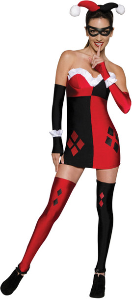 Women's Harley Quinn-Gotham City Most Wanted Adult Costume