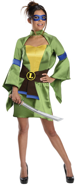 Women's Kimono Leonardo-Ninja Turtles Adult Costume