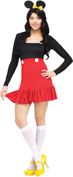 Women's Miss Mikki Adult Costume