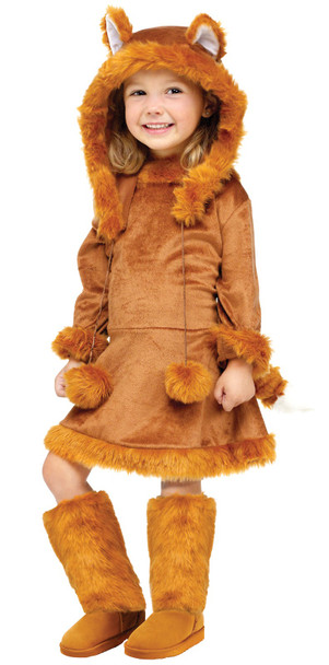 Girl's Sweet Fox Child Costume