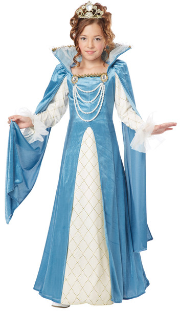Girl's Renaissance Queen Child Costume