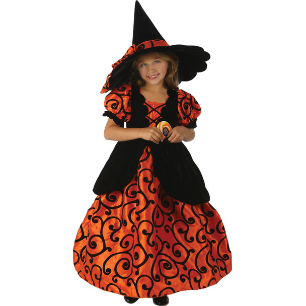 Girl's Shirley Pocket Witch Child Costume