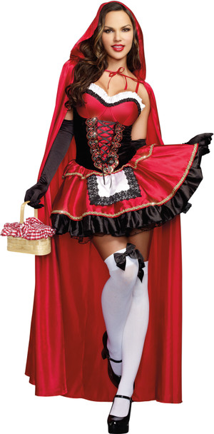 Women's Little Red Adult Costume