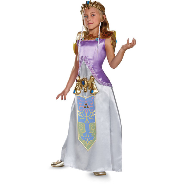 Girl's Zelda Deluxe-The Legend Of Zelda Child Costume