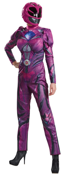 Women's Pink Ranger Deluxe-Power Rangers Movie 2017 Adult Costume