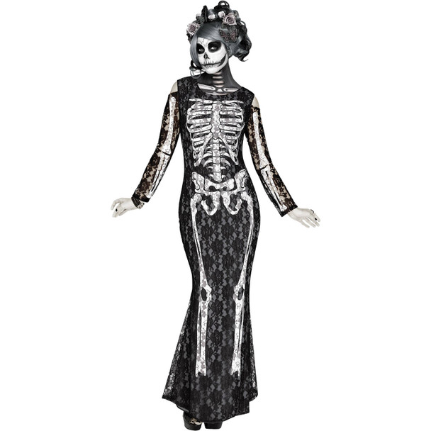 Women's Lacy Bones Adult Costume