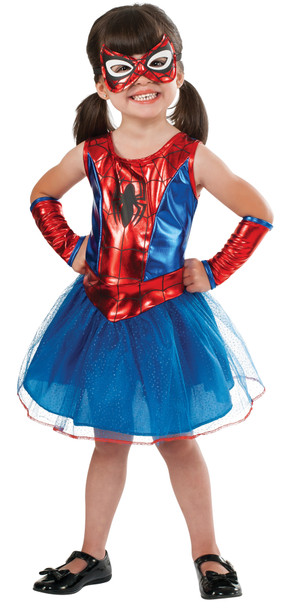 Girl's Spider-Girl Tutu Dress Child Costume