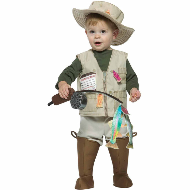 Toddler Future Fisherman Baby Costume