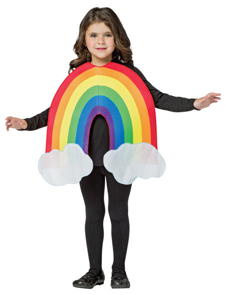 Girl's Rainbow Child Costume