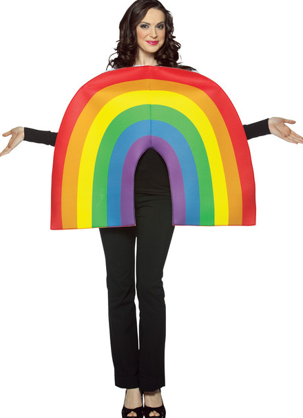 Women's Rainbow Adult Costume