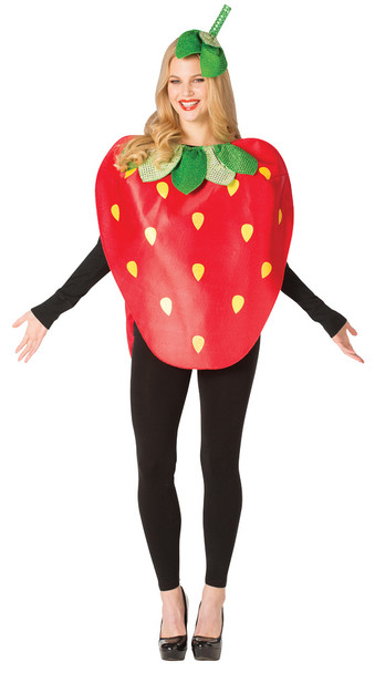 Women's Strawberry Adult Costume