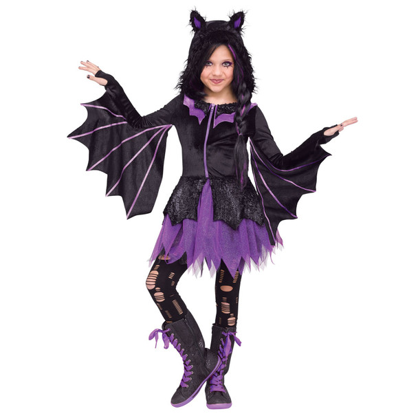 Girl's Night Flyer Child Costume