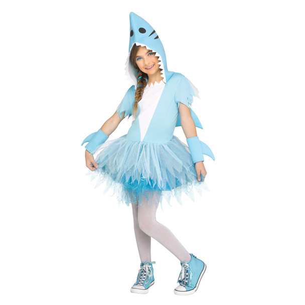 Girl's Shark Child Costume