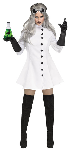 Women's Mad Scientist Adult Costume